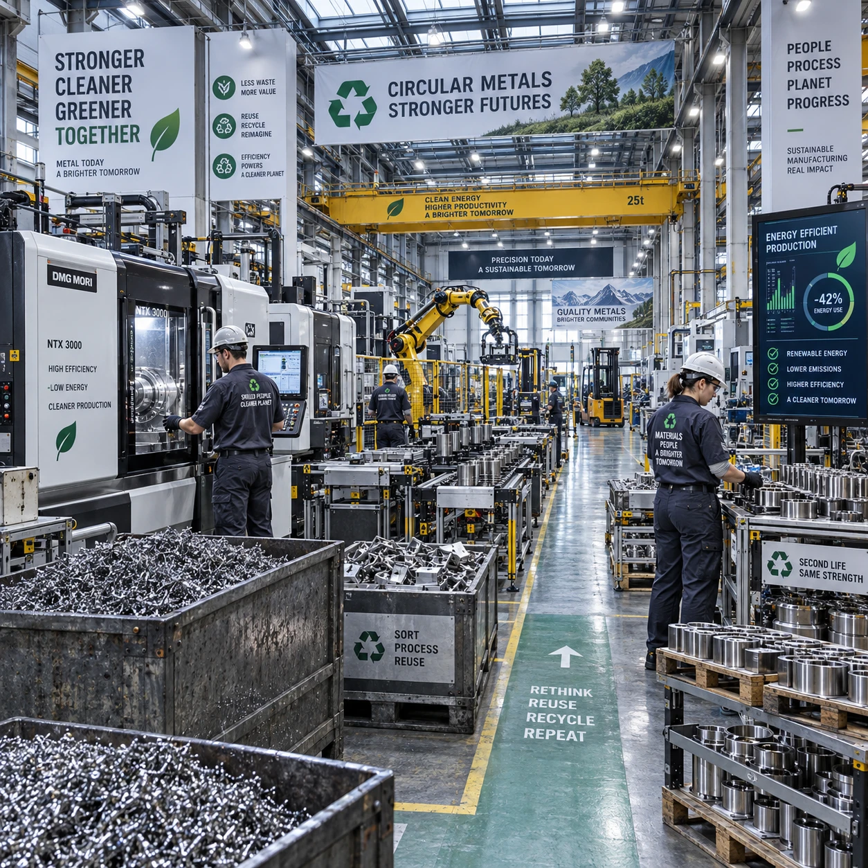 Sostenibilità nella produzione industriale: metodi e vantaggi